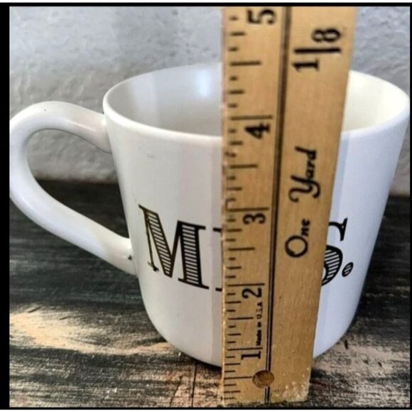 Mrs. Stoneware Mug By Threshold - Picture 4 of 4
